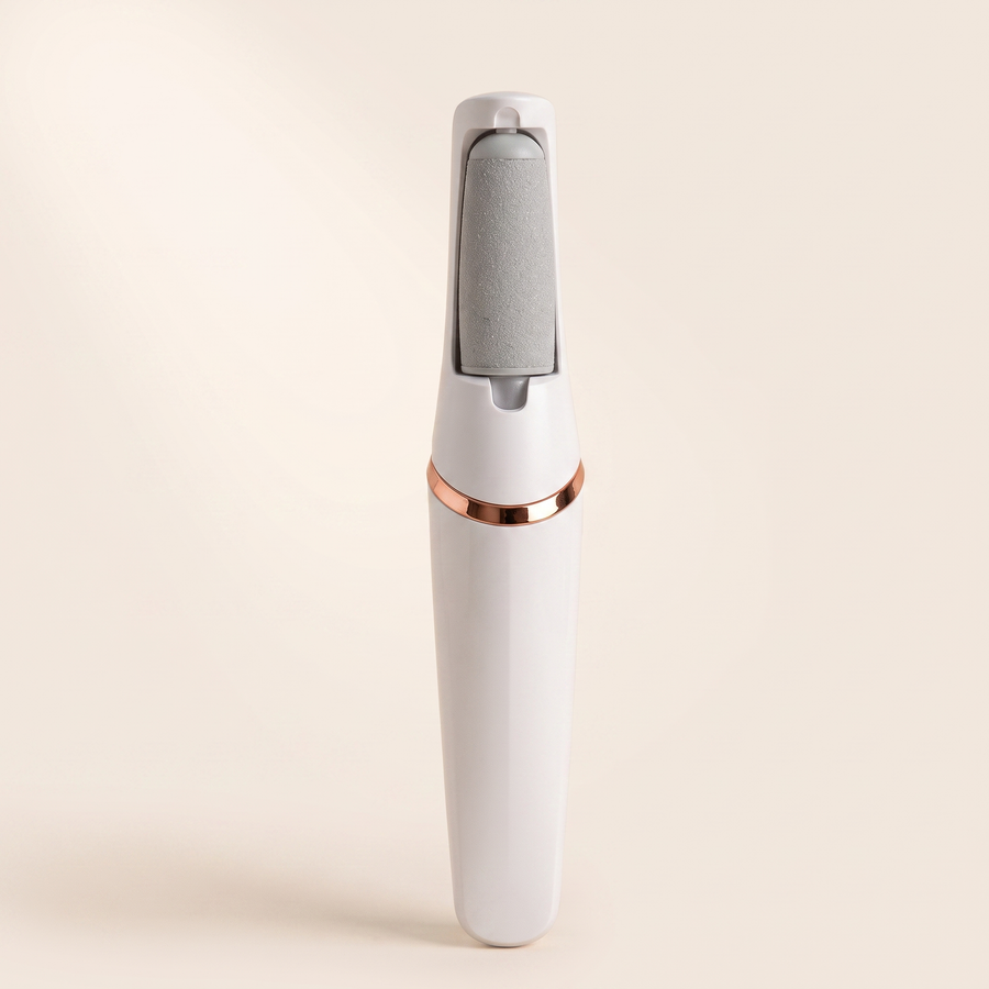 Plushfoot electric foot file, clean product shot